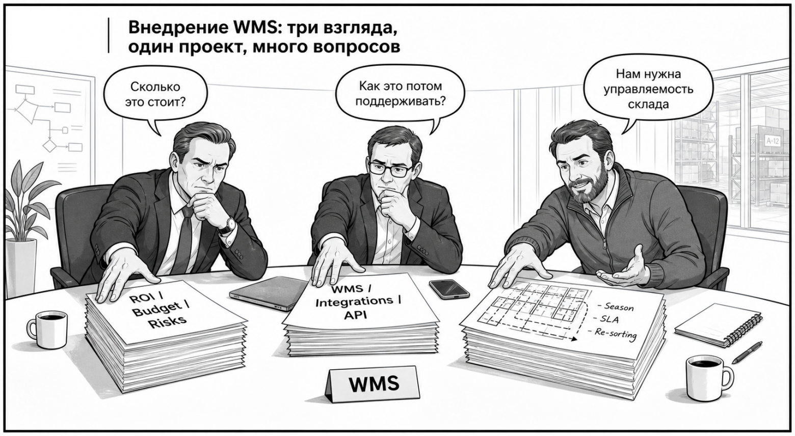 Один проект. Три версии реальности.